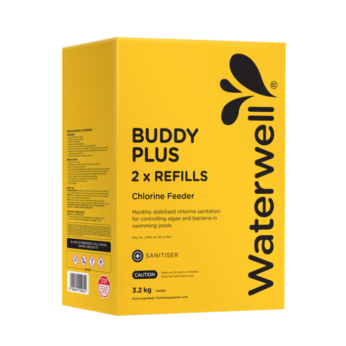 POOL FLOATER BUDDY PLUS 2 PACK REFILL