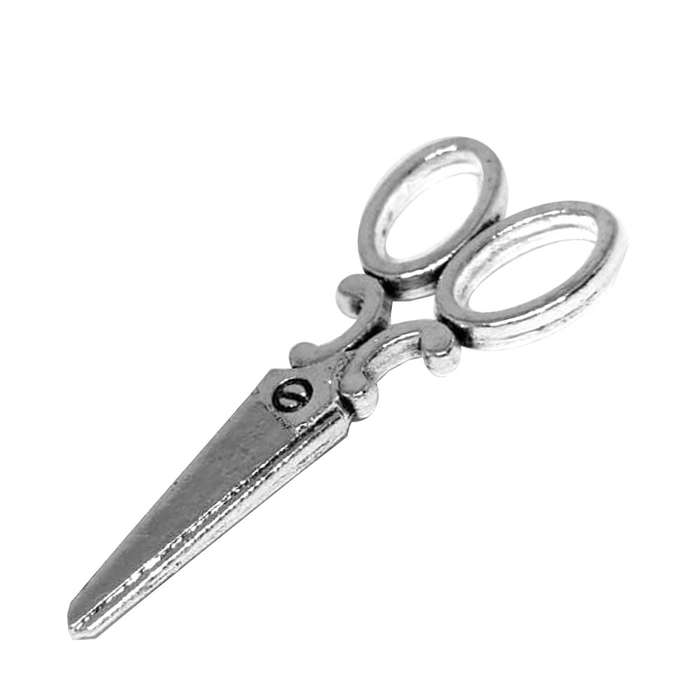 Charm, 6 identical fabric scissors
