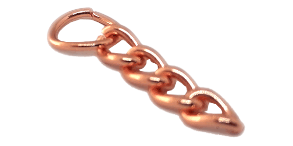 Chain Rose Gold 30mm with one jump ring