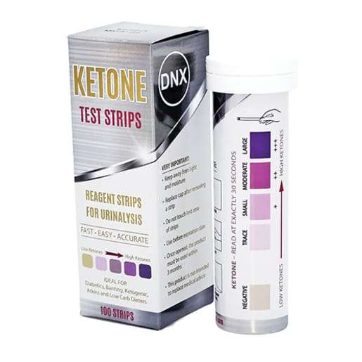Ketone Urine Test Strips DNX (100s)