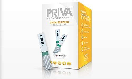 PRIVA Cholesterol strips 25