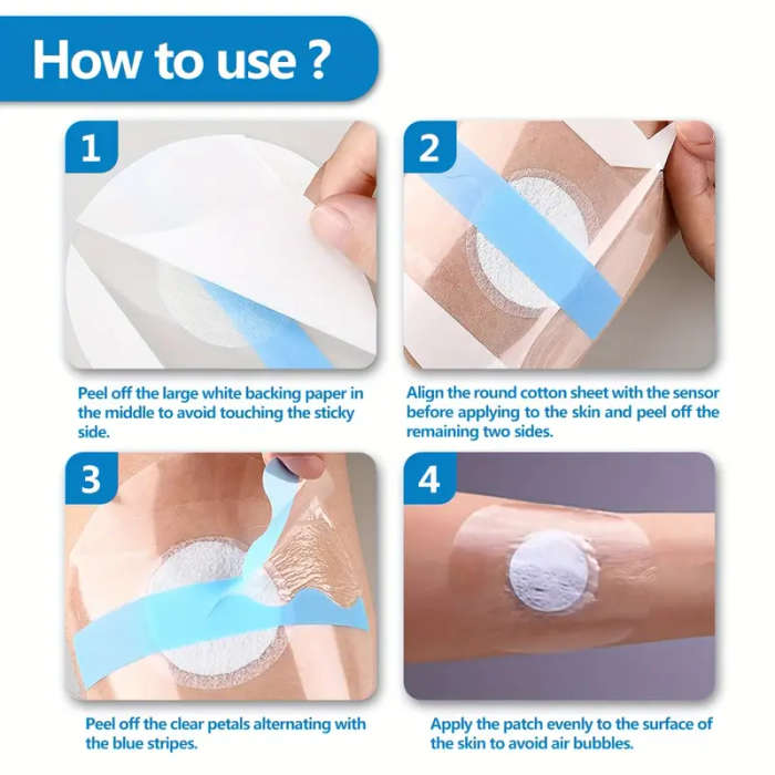 Libre sensor cover 9cm dia 10s