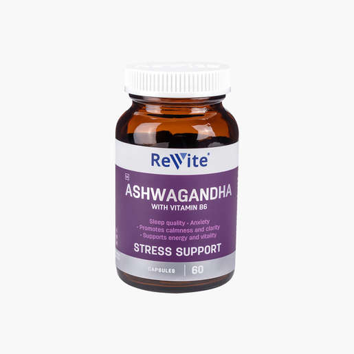 Revite Ashwagandha + B6 60 Capsules