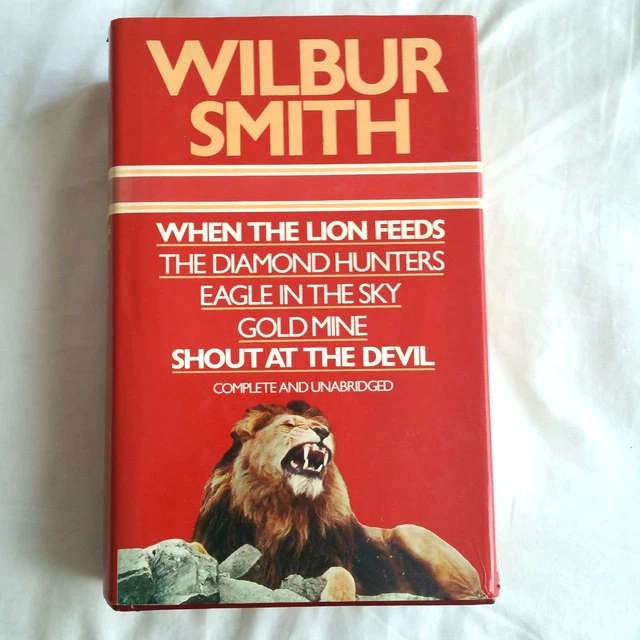 Wilbur Smith Omnibus When the Lion Feeds 5 novels in 1