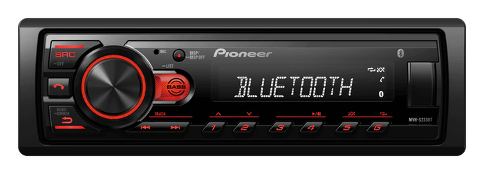 Pioneer MVH-S235BT Digital Media Receiver with Bluetooth