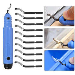 Deburring Tool for 3D Print Post Processing with blade set
