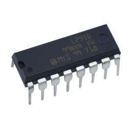 L293D Dual H-Bridge IC - Solenoid, DC & Stepper Motor Driver
