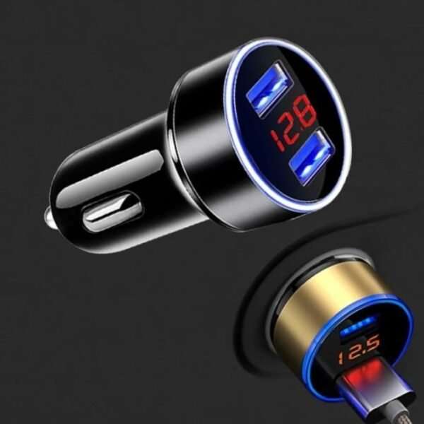 20W USB Dual Car Charger - Treqa CC-321 24V-3.1A