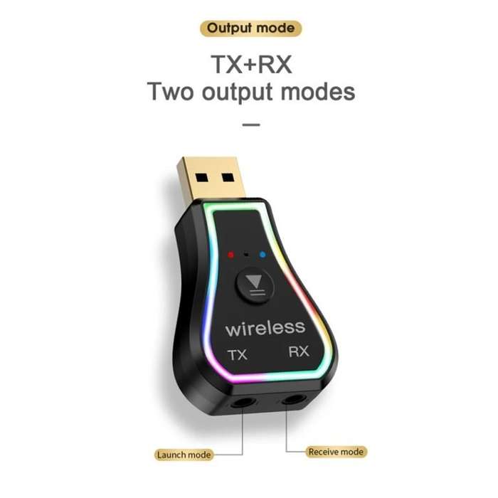 AUX Audio Dongle USB Bluetooth Receiver and Transmitter -M11
