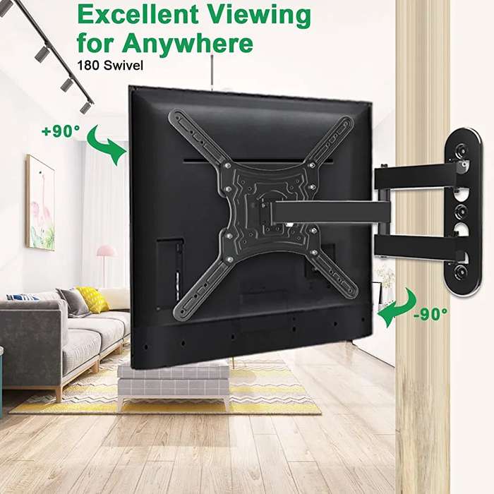 32''-55'' Full Motion Cantilever Mount for LED, LCD and Plasma TVs - TV Wall Mount