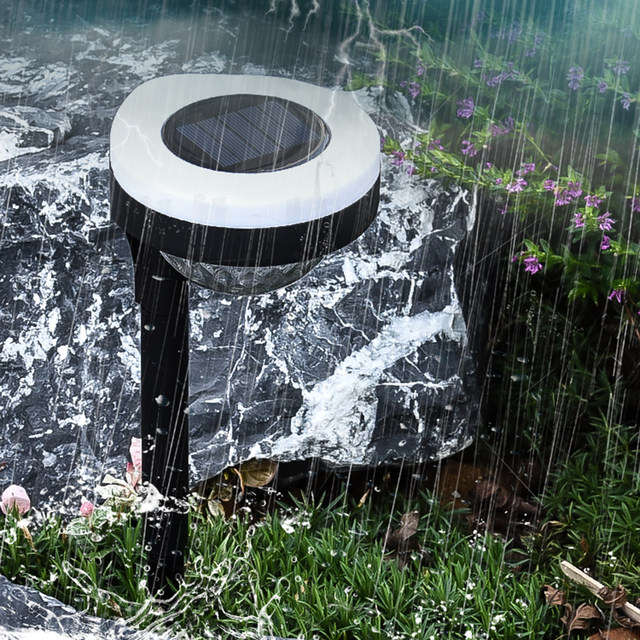 LED Solar Ground Garden Light
