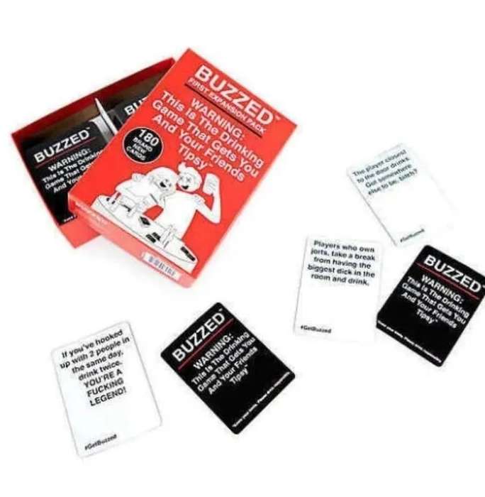 BUZZED First Expansion Pack Drinking Game