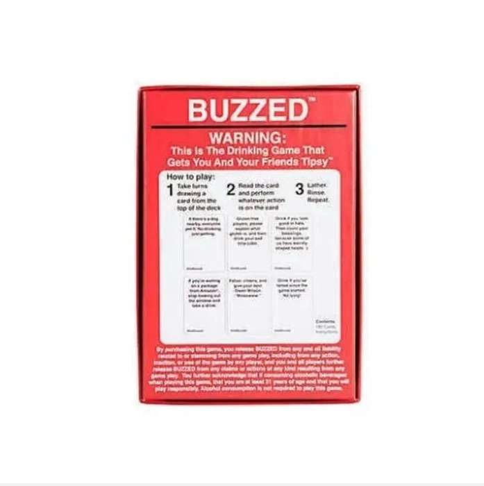 BUZZED First Expansion Pack Drinking Game