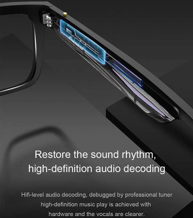 5.0 Bluetooth Sunglasses MP3 Player - AB-EJ14