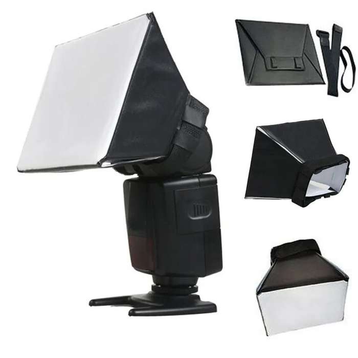 Mini Camera Flashlight Softbox