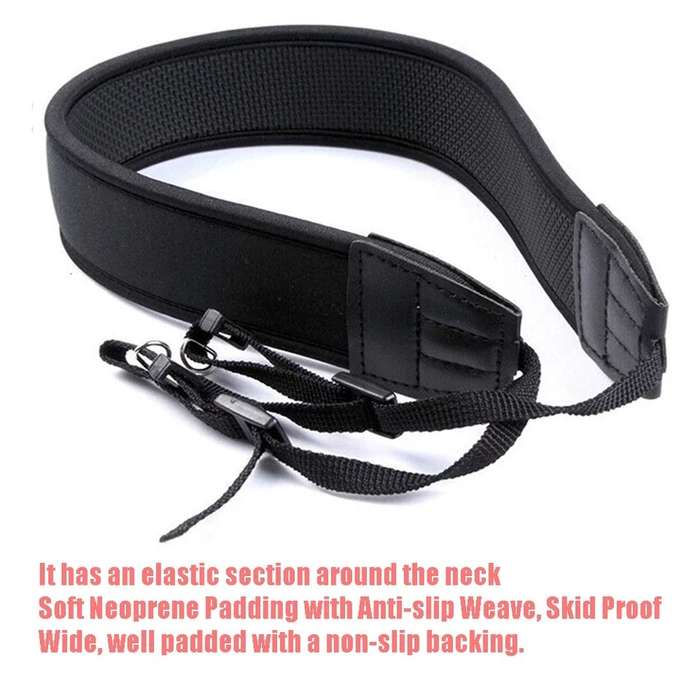 Camera Neck Strap for SLR and DSLR Cameras