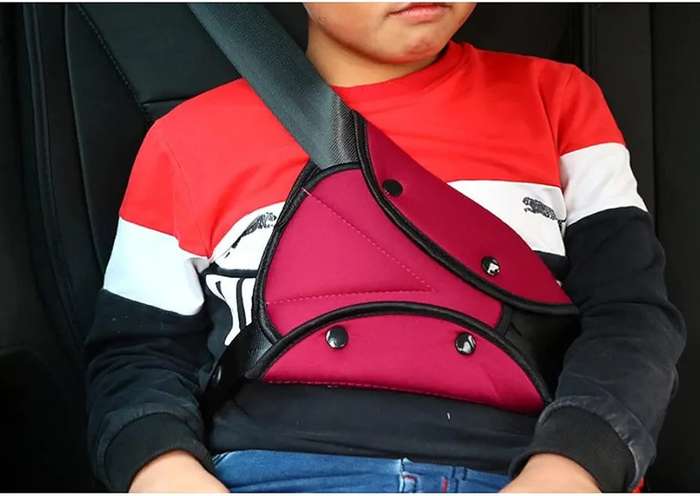 Adjustable Triangle Car Safety Seat Belt Pad Clips Protection JG20375381