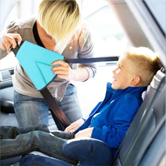 Adjustable Triangle Car Safety Seat Belt Pad Clips Protection JG20375381