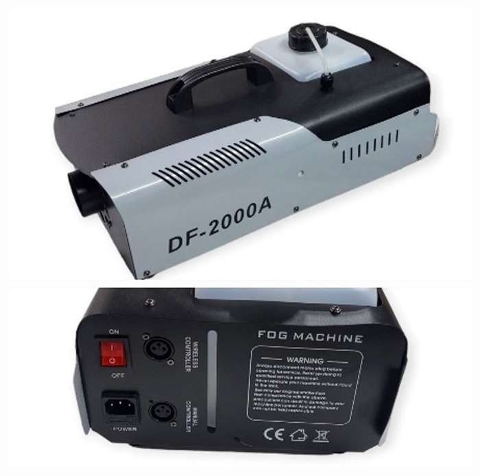 Fog Machine Dual Control With LED Light + Remote Control PM-014