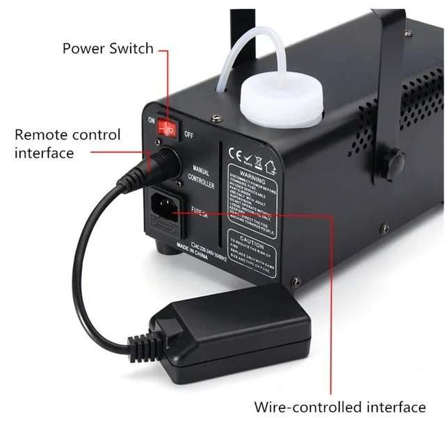 Fog Smoke Machine Dual Control with LED Light + Remote Control 600w - PM-012