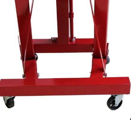3-Ton Hydraulic Folding Engine Hoist | Heavy-Duty Workshop Crane | 3000 kg Capacity