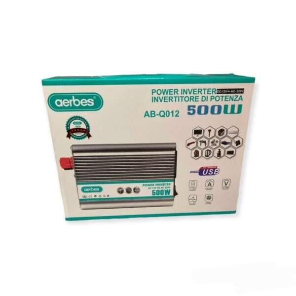 Aerbes AB-Q012 500watt 12v DC to AC Inverter