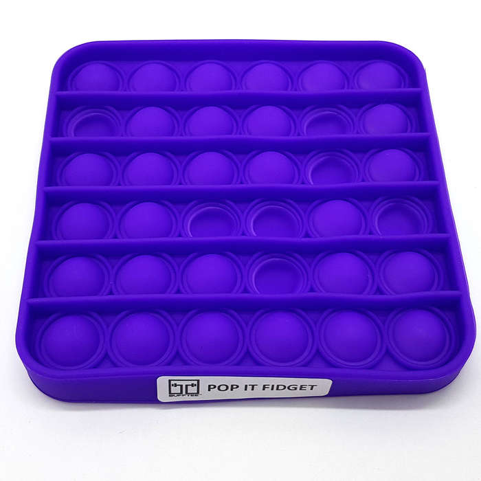 Pop It Fidget Toy -Popping Bubble Game -Navy