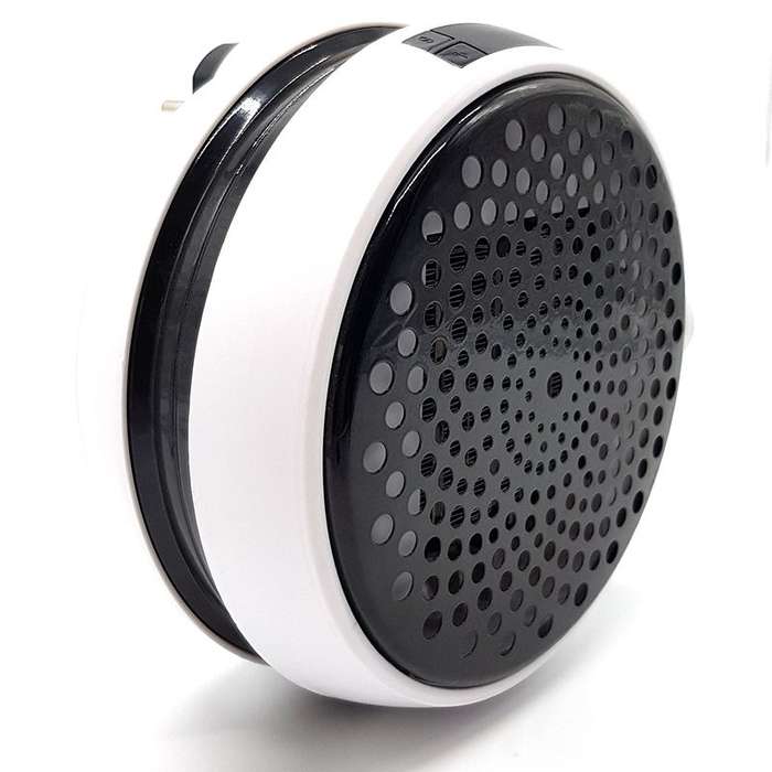 Bufftee Mini Round Winter Heater - 1000w Plug Fan Heater -  Winter White
