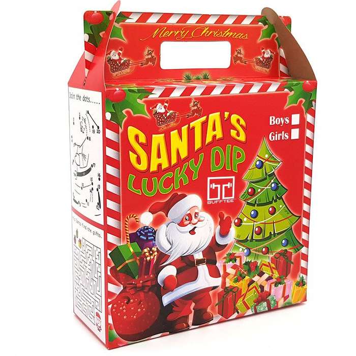 Bufftee Christmas Lucky Dip For Girls - Christmas Kids Party Gift Pack
