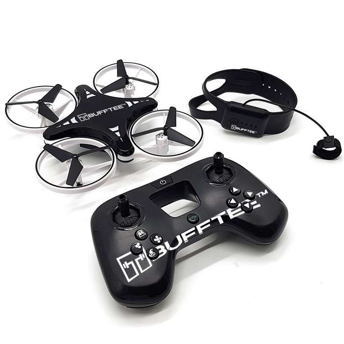 BUFFTEE Mini Tracker Quadcopter Drone with Hand Sensor Control