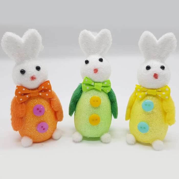 Bufftee 3 Wise Men Easter Bunny - Tiny Easter Bunnies