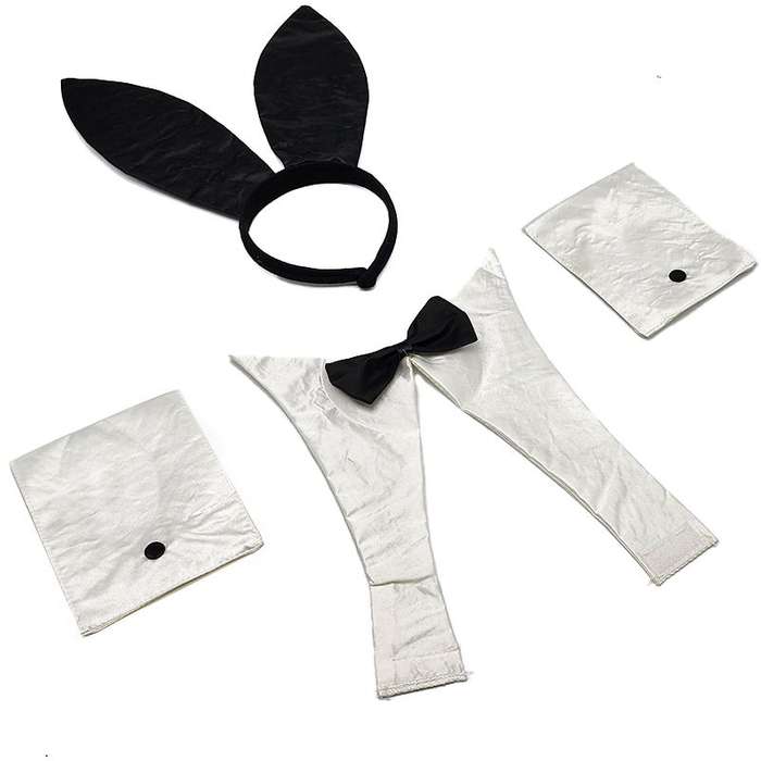 purpleX Playboy bunny outfit Halloween Adults Costume-Bunny Ears &amp; Cuffs