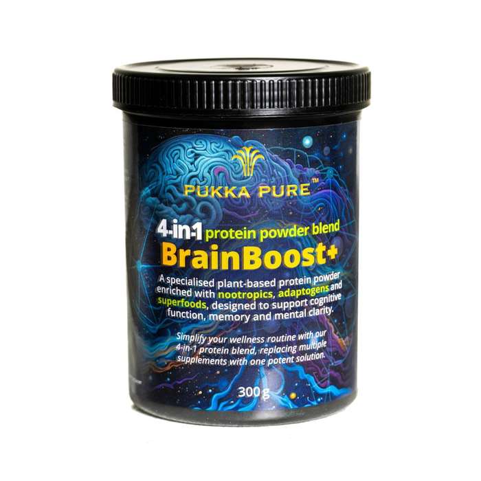 NEW! BrainBoost+ 4-in-1 Protein Powder Blend