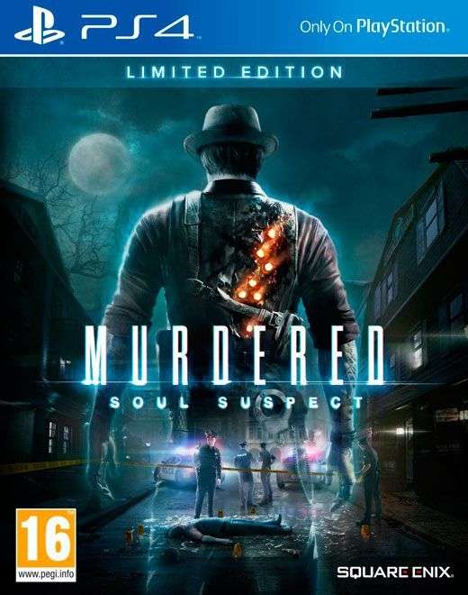 Murdered: Soul Suspect - Limited Edition (PS4)(Pwned) - Square Enix 270G