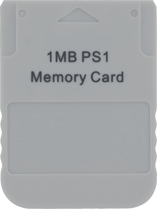 1MB PlayStation Memory Card - Generic (PS1)(New) - Various 20G