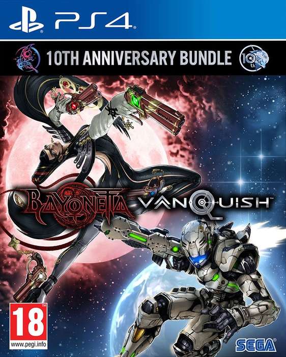 2 in 1: Bayonetta & Vanquish - 10th Anniversary Bundle (PS4)(New) - SEGA 90G