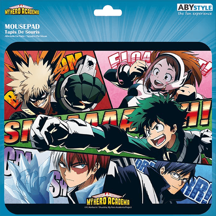 My Hero Academia - Comics Mousepad - Small (PC)(New) - ABYstyle - Abysse Corp 100G