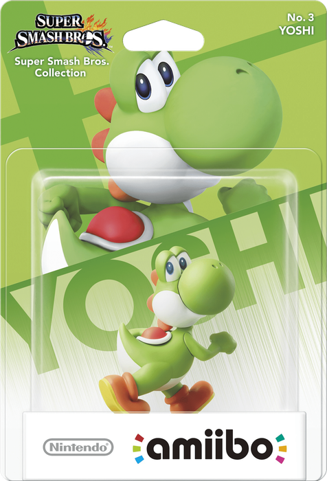 Amiibo Super Smash Bros. No. 3: Yoshi (New) - Nintendo 250G