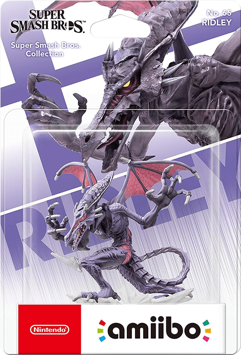 Amiibo Super Smash Bros. No. 65: Ridley (New) - Nintendo 250G