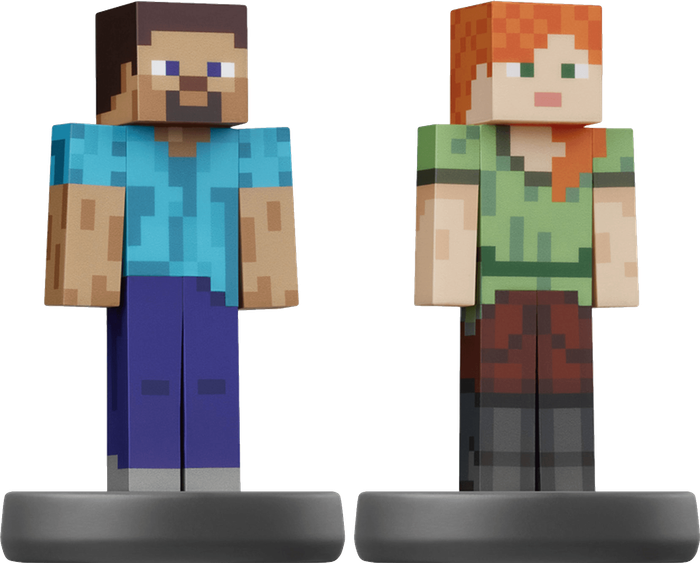 Amiibo Super Smash Bros. No. 89: Steve & Alex (New) - Nintendo 1000G