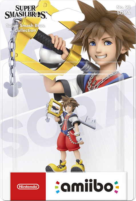 Amiibo Super Smash Bros. No. 93: Sora (New) - Nintendo 250G