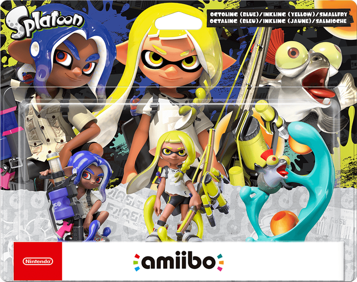 Amiibo Splatoon: Splatoon 3 Triple Pack (New) - Nintendo 700G