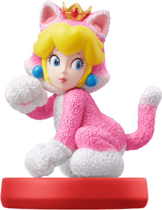 Amiibo Super Mario: Cat Mario & Cat Peach (New) - Nintendo 1000G