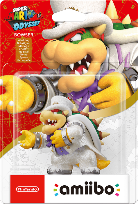 Amiibo Super Mario Odyssey: Bowser (New) - Nintendo 250G
