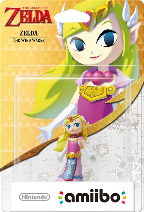 Amiibo The Legend of Zelda: The Wind Waker - Zelda (New) - Nintendo 250G