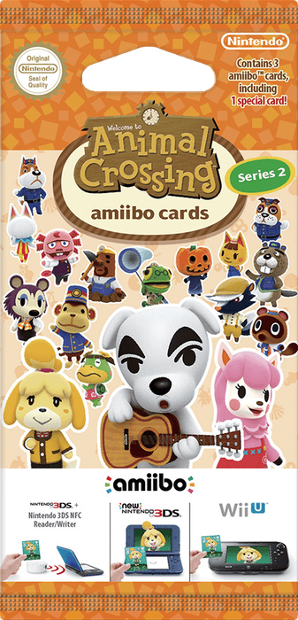Animal Crossing: Happy Home Designer amiibo Cards Pack - Series 2 (New) - Nintendo 50G