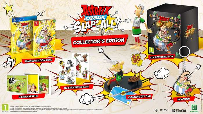 Asterix & Obelix: Slap Them All - Collector's Edition (NS / Switch)(New) - Microids 1800G