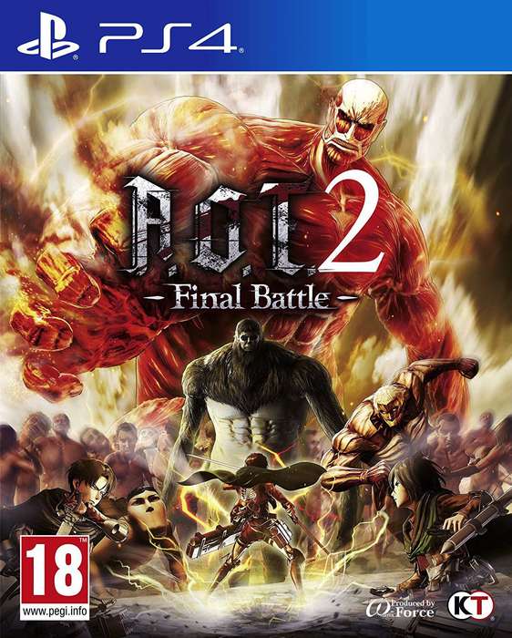 Attack on Titan 2: Final Battle (PS4)(New) - Tecmo Koei 120G