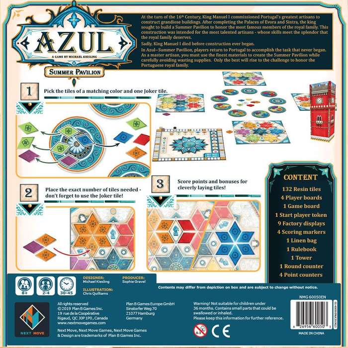 Azul: Summer Pavilion (New) - Next Move Games 1500G