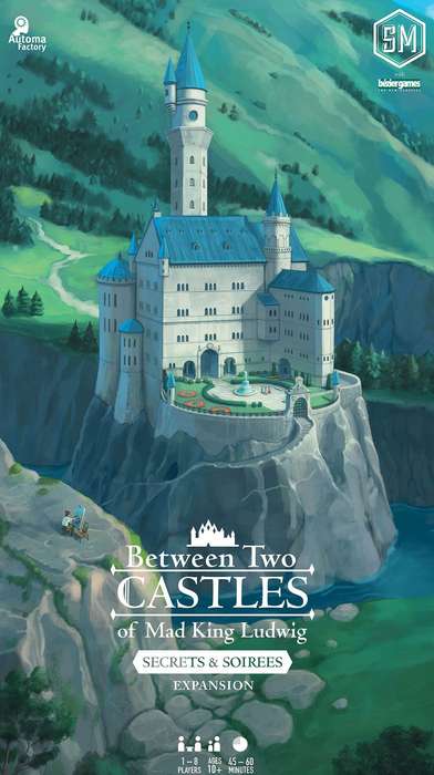 Between Two Castles of Mad King Ludwig: Secrets & Soirees Expansion (New) - Stonemaier Games 850G